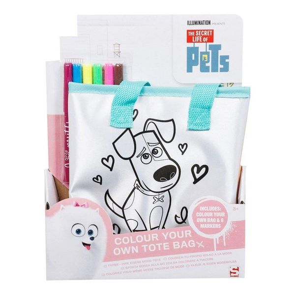 Unbekannt Sambro SLP-4146-BN Borsa Colorata Vita Segreta Degli Animali Domestici-image