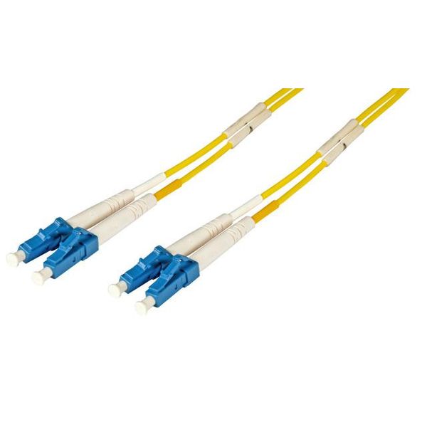 Efb O0350.50 Efb Duplex Jumper LC-LC 9/125, OS2, Lszh, Gelb, 2.0Mm, 50M-image