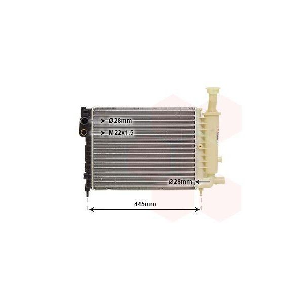 Van Wezel 09002046 Radiatore Acqua Radiatore Motore Per CitroËN Ax Hatchback-image