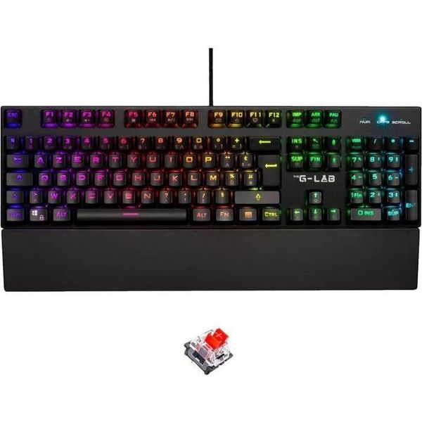 Gioco D'azzardo Tastatura, Il G-Lab, Negru-image