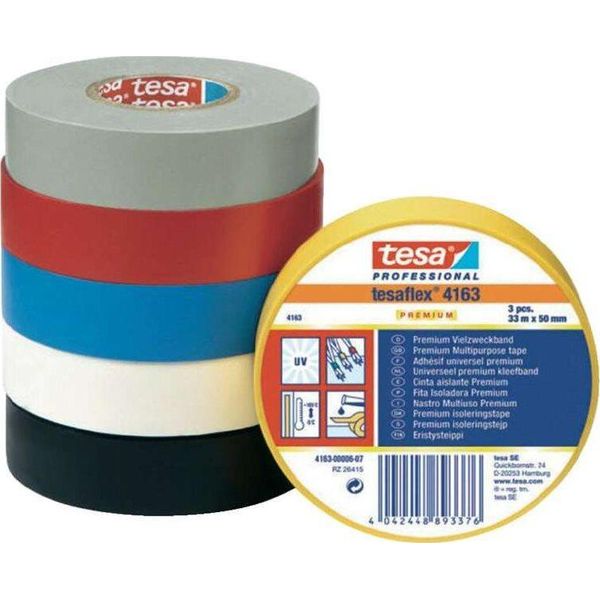 Nastro Per Mascheratura Tesaflex Premium 4163 15Mm X 33M Bianco-image