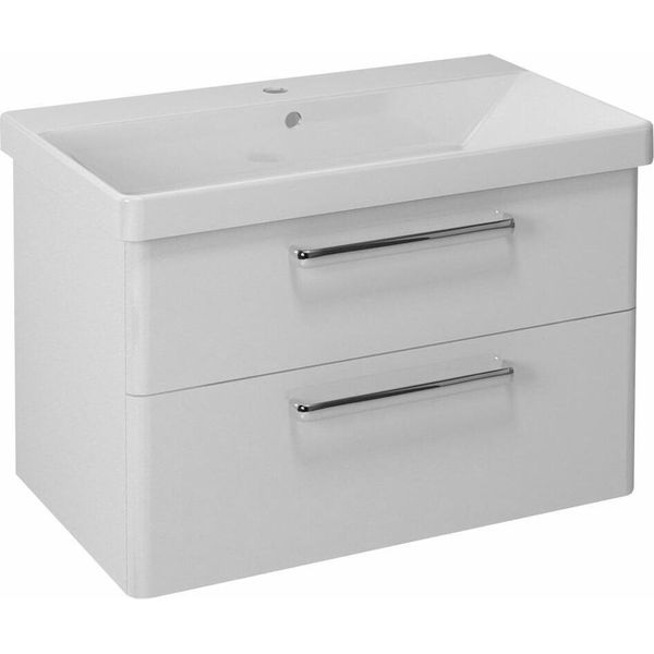 Sapho Theia - Mobile Lavabo 756X500X442 Mm, 2 Cassetti, Bianco TH080-3030-image