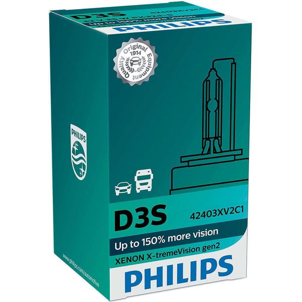 Philips Xenon X-Tremevision Gen2 D3S Pk32D-5 35 W 42 V (Confezione Da 1)-image