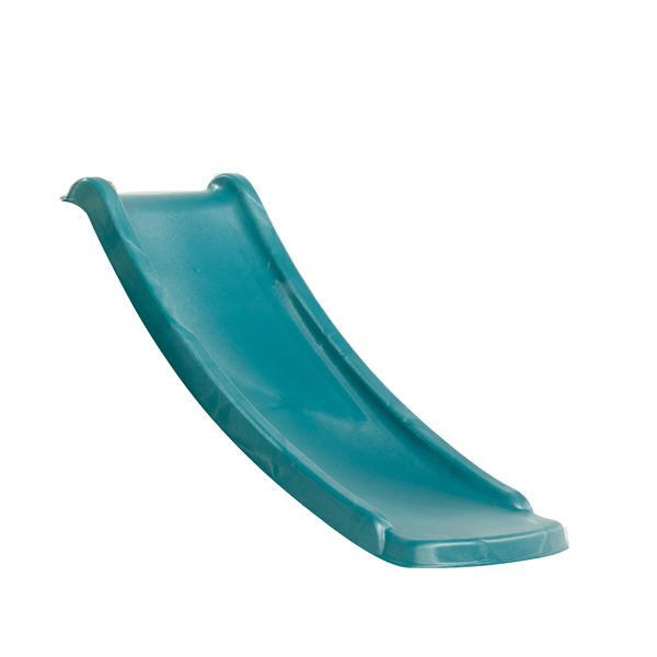 4Iq Slide Scivolo Wave Scivolo 60 Turchese In Hdpe Per Parco Giochi Per Bambini-image