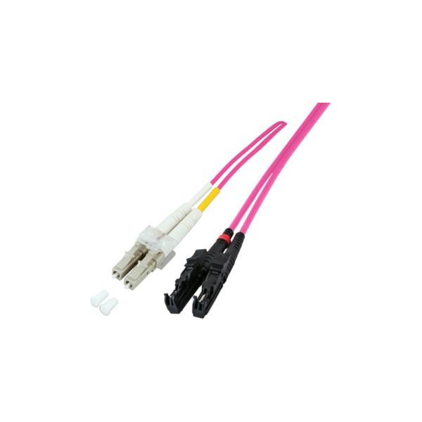 Efb-Elektronik Ponticello Duplex LC-E2000¬ 50/125µ, OM4, Lszh, Erika Violet, 2,0Mm, 3M Produttore: Efb Elektronik (O0341.3)-image