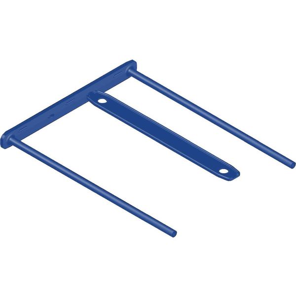 Fellowes® 1189401 Bankers Box® Clip Per Archivio - Plastica, Blu, Confezione Da 100-image