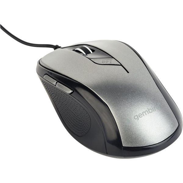 Gembird Gembird MUS-6B-01-BG Mouse Office Destro Usb Type-A Ottico 1600 Dpi-image
