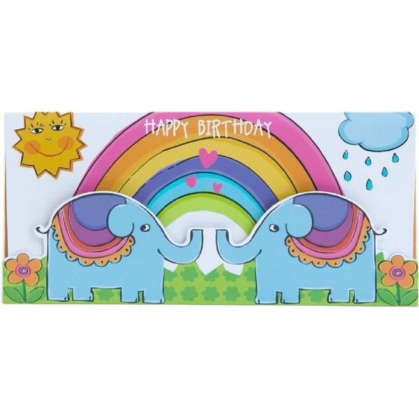 Artebene Busta Porta Soldi Bambini-Arcobaleno-image