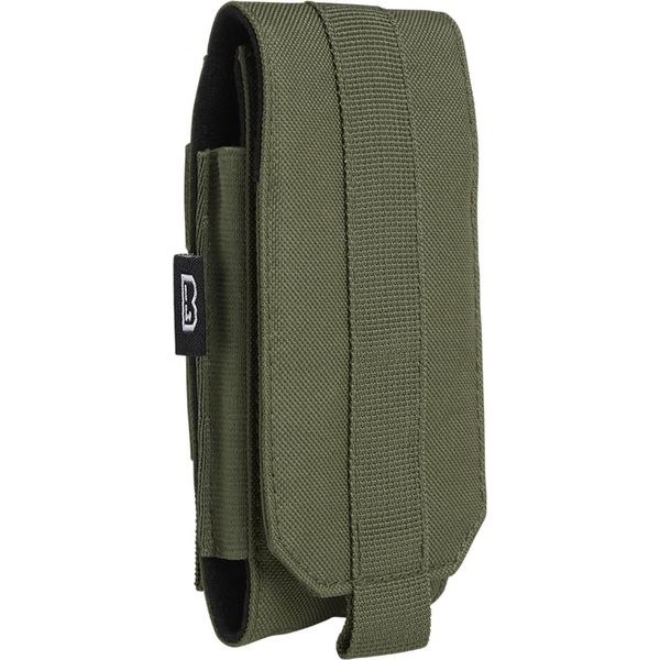 Brandit BD8059 | Molle Phone Pouch Grandi Accessori Taglia Unica - Colore: Olive - Taglia: Taglia Unica-image