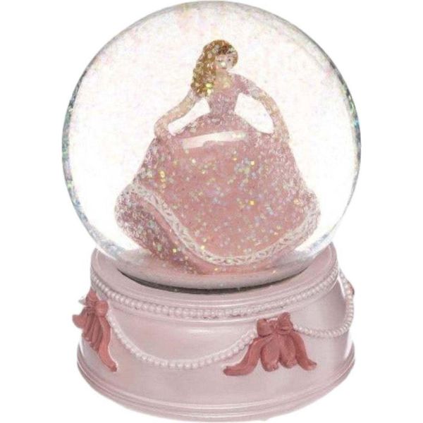 Palla Di Neve Musicale "Princesse"" - H. 13 Cm - Atmosphera CréAteur D'intéRieur"-image