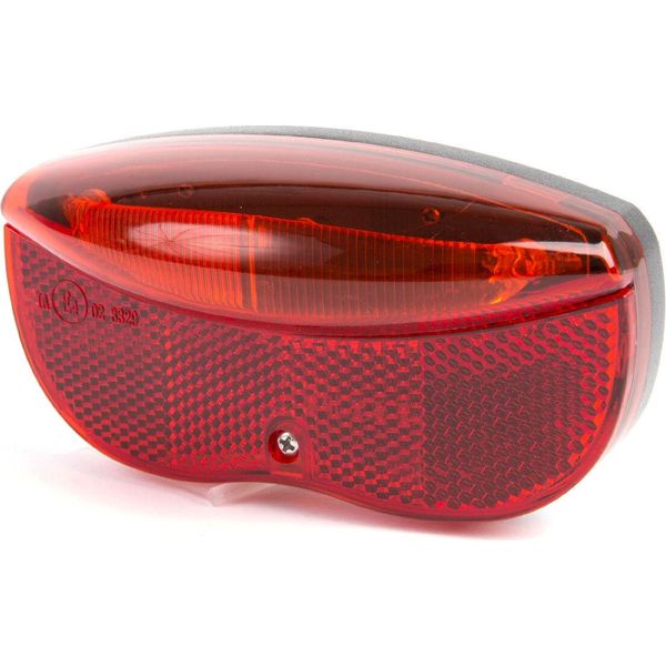 Luce Posteriore Batteria Led 5 Lumen 11,5 Cm Nero/Rosso-image