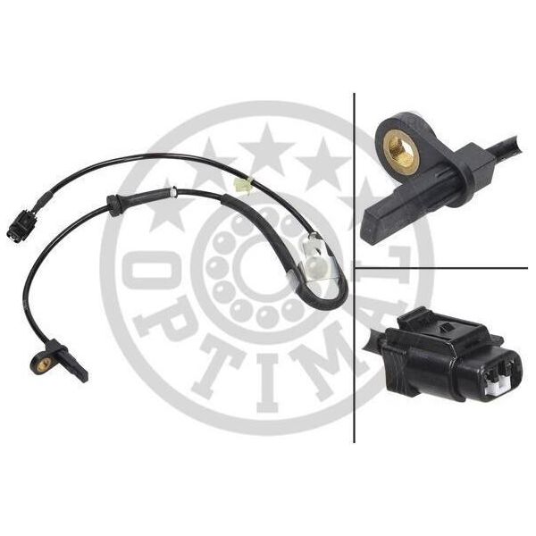Sensore Optimal Abs Velocità Ruota Anteriore Sinistra Per Opel Agila (B) (H08) 06-S477-image