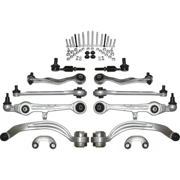 MASTER-SPORT 36813-SET-MS Set Di Sterzo, Set Di Bracci Oscillanti, Asse Anteriore Sinistro + Destro Per Audi A8 D2 (4D2, 4D8)-image