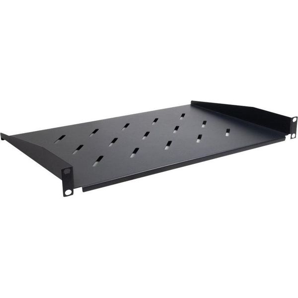 Inter Tech 88887342 Inter-Tech 19" Boden SW-1U-300, 45X480X300Mm, Ral 9005"-image