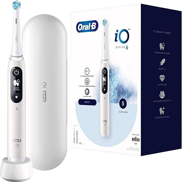 Oral-B Io Serie 6 + Custodia Da Viaggio Grigio Opale-image