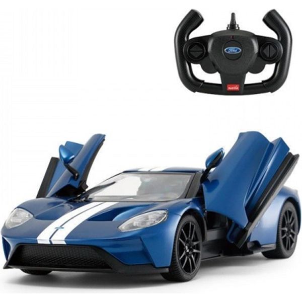 Rastar Rastar R/C 1:14 Ford Gt Remote Control Car (Blue)-image