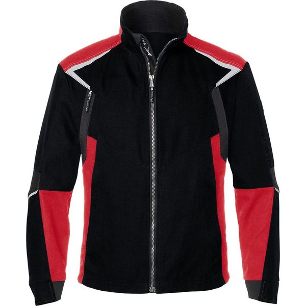 KüBler Jacke Bodyforce Schwarz/Mittelrot M-image