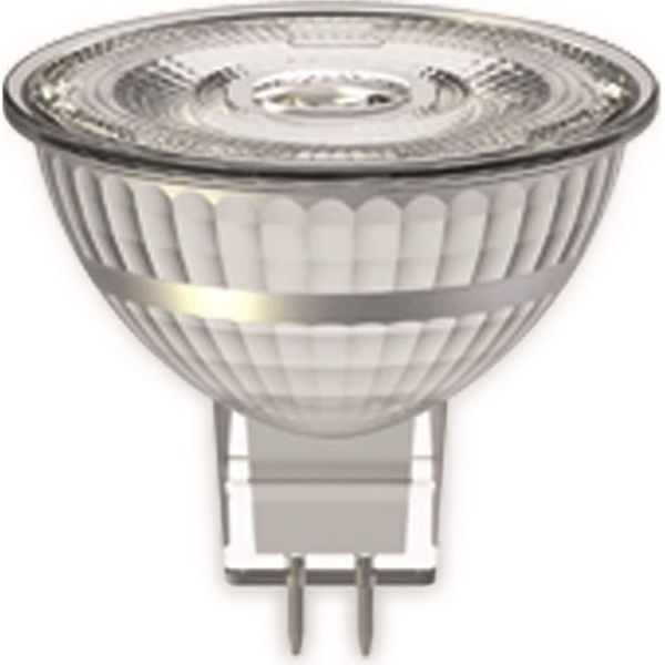 Blulaxa Led-Lampe 49124 MR16, GU5.3, Eek: F, 5,8 W, 460 Lm, 2700 K, Dimmbar, Halogenoptik-image