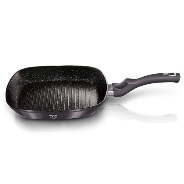 Berlinger Haus Bistecchiera Con Rivestimento In Granito 28Cm Carbon Pro BH6901-image