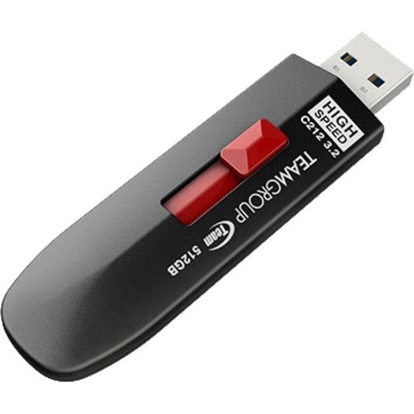 Team Group Stick Team C212 256GB Usb 3.2 Gen2 Nero (TC2123256GB01)-image