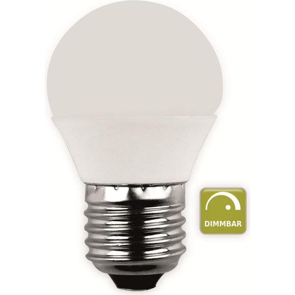 Blulaxa Led-Lampe 48358 Mini Globe, E27, Eek: F, 5,5 W, 470 Lm, 2700 K, Dimmbar-image