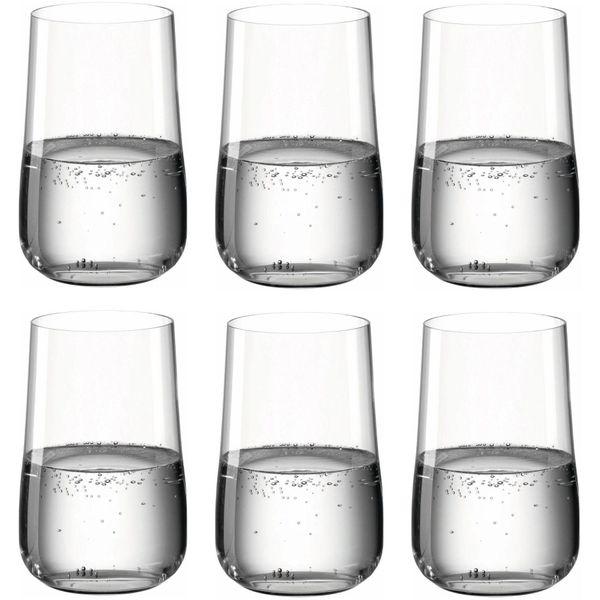 Leonardo 066417 Brunelli Bicchiere Lungo 520 Ml, Vetro Teqton, Trasparente-image