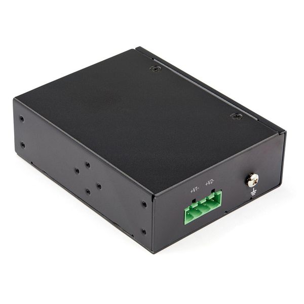 Startech.Com IESC1G50UP Switch Di Rete Gigabit Ethernet (10/100/1000) Non Gestito Connessione Ethernet, Supporto Power Over Ethernet (Poe) Nero-image