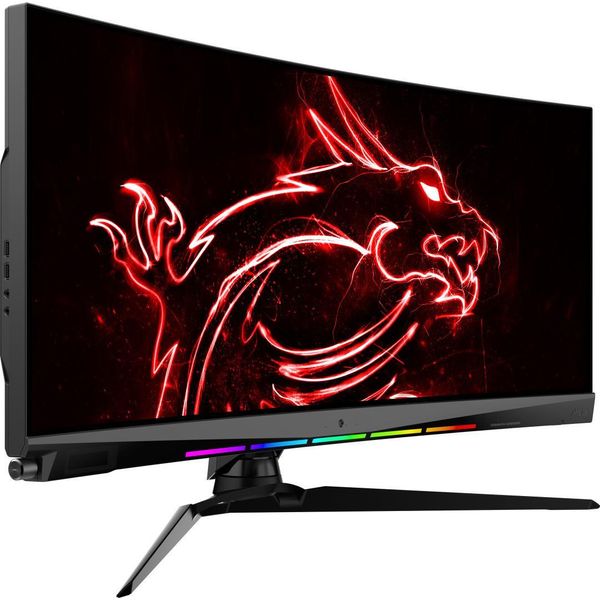 Msi Optix MEG381CQR Plus Monitor Pc 95,2 Cm (37.5Pollici) 3840 X 1600 Pixel Ultrawide Quad Hd+ Lcd Nero-image