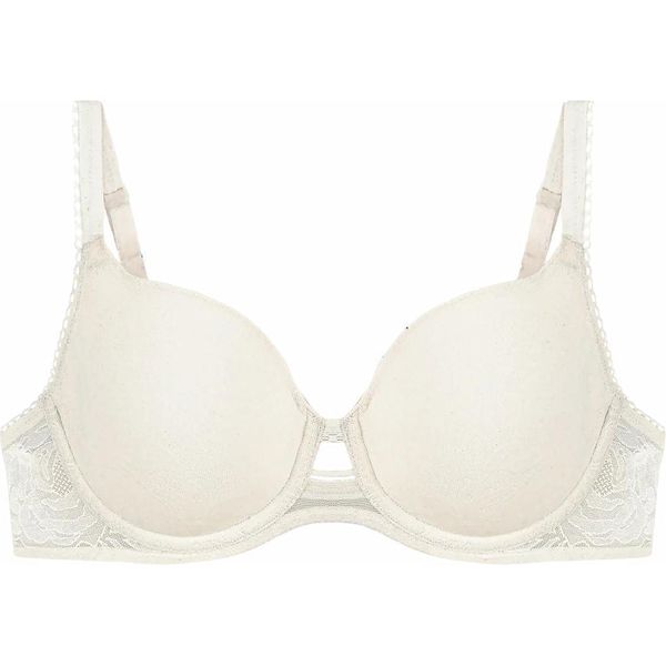 Reggiseno Con Ferretto Triumph Wild Rose Sensation - Silk White - Taglia 75F-image