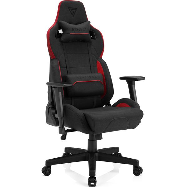 SENSE7 Gaming Chair - Sedia Da Ufficio Ergonomica Con Braccioli 3D, Inclinazione A 160°, Funzione Dondolo, Imbottitura Hde™, Elevazione A Gas, Fino A 150 Kg, Nero-Rosso-image