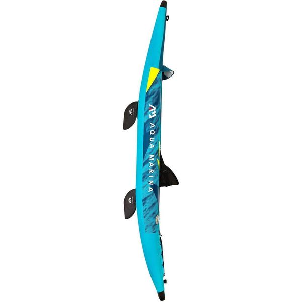 Aqua Marina Steam 312 Kayak Set 1 Persona Canoa Gonfiabile Barca Kayak D'acqua Bianca-image