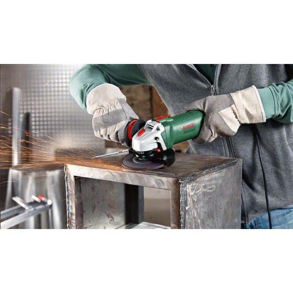 Bosch Powertools Bosch Angle Grinder Pws 850-125 + Systembox (Green/Black, 850 Watts)-image