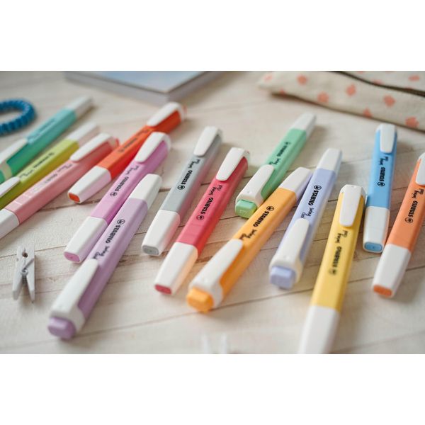 Stabilo Swing Cool Pastel Evidenziatore 8 Pz Punta Smussata Multicolore-image