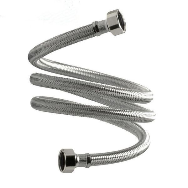 2 M Di Tubo Flessibile 9/16 Per Acqua Calda E Fredda-image