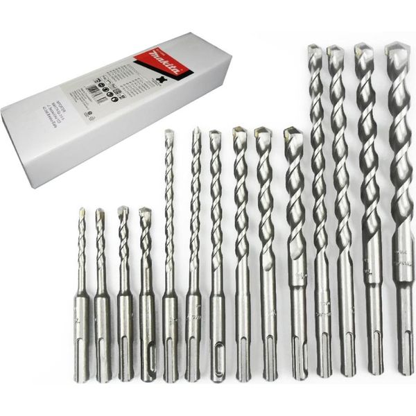 Makita D-71956 Set Di Punte Per Muratura Sds-Plus (14 Pezzi)-image