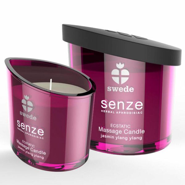 Swede - Senze Candela Per Massaggi Estatici Gelsomino Ylang Ylang-image
