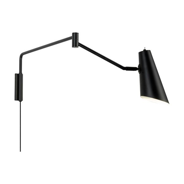 Luci Da Parete Lampada Da Parete Illuminazione Da Parete A Led Lampada Da Lettura Lampada Da Parete Da Comodino Soggiorno Metallo Camera Da Letto Noa Nero-image