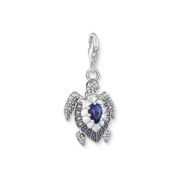 Thomas Sabo - 1897-667-1 - Charm - Donna - Argento 925, Annerito - Tartaruga-image