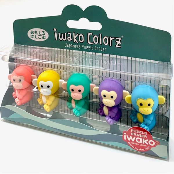 Set Di Gomme Da Cancellare - Scimmia-image