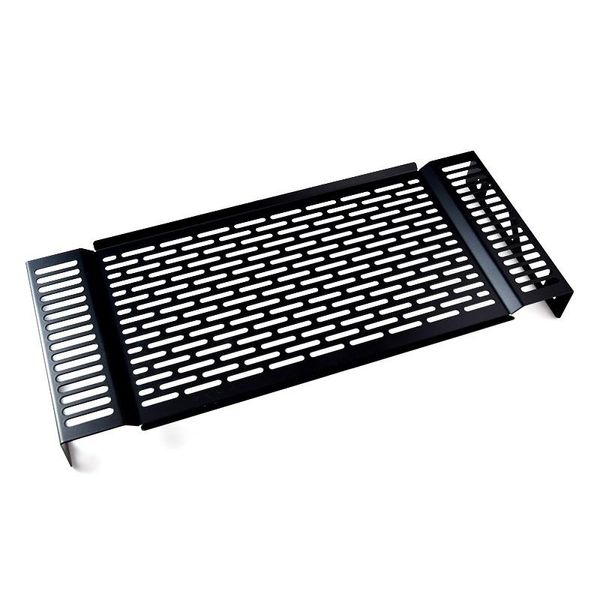 Copriradiatore Zieger Compatibile Con Suzuki Gsf 650 Bandit Bj 2007-14 Nero-image