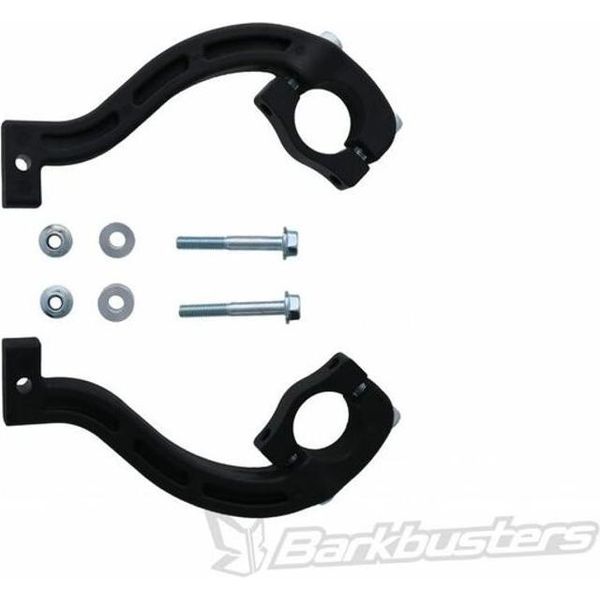 Barkbusters 1103623 Kit Di Montaggio Del Paramano Nero,Argento Nero,Argento Taglia Unica-image