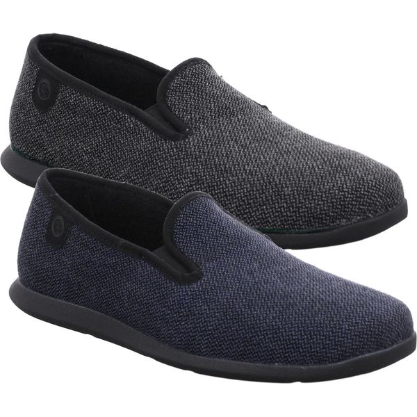 Pantofola Rohde Da Uomo Chiusa Fermo 6985, Misura:43 Eu, Colore:Grigio-image