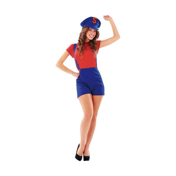 Travestimento Per Adulti My Other Me Super Lady Red M/L (3 Pezzi)-image