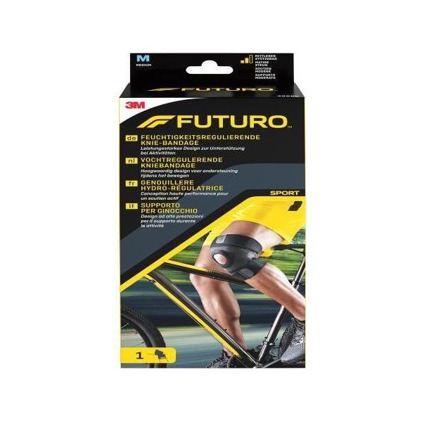 Futuro™ 45696DABI Futuro™ Kniebandage Sport 45696DABI, Gr. M Schwarz 38,1-43,2 Cm, 1 St.-image