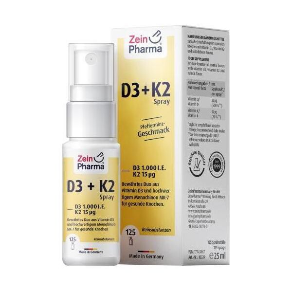 Vitamina D3+K2 1000 U.I. Spray 25 Ml-image