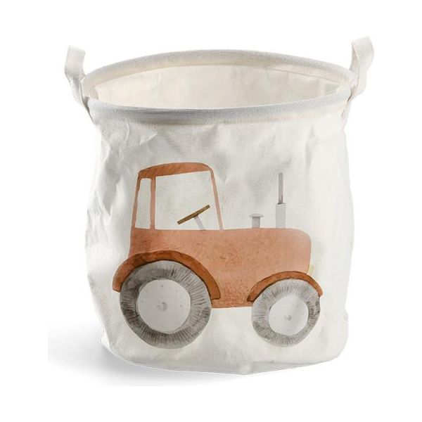 Zeller Cesto Portaoggetti Traktor Dh 30X30 Cm Bianco Cesto Portaoggetti-image