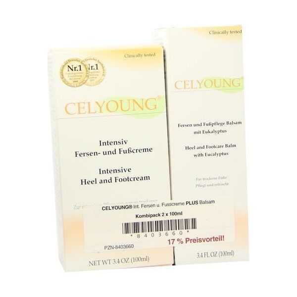 Celyoung Scrub Intensivo Per Talloni E Piedi + Balsamo 2X100Ml 1 Pz-image