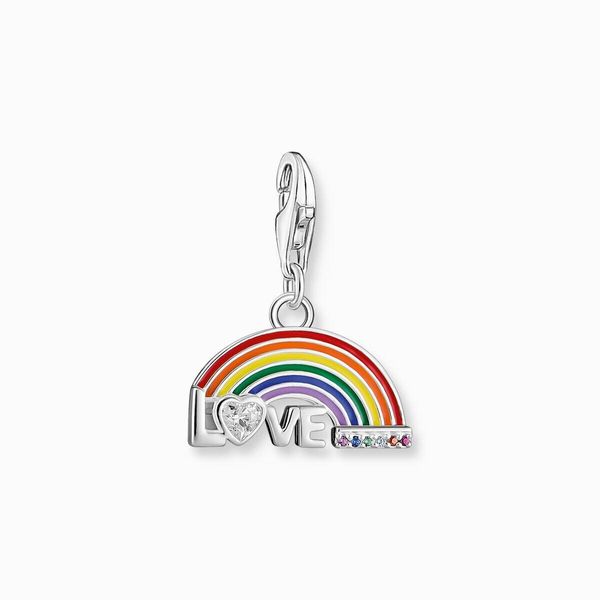 Thomas Sabo - 1925-314-7 - Charm - Donna - Argento 925, Annerito - Arcobaleno-image