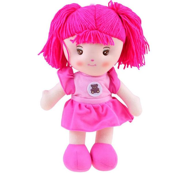 Bambola Di Pezza Zuzia 33 Cm ZA3853 - Rosa-image