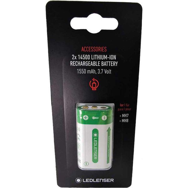 Ledlenser Batteria Agli Ioni Di Litio 1550Mah 3,7V Per MH7 MH8-image